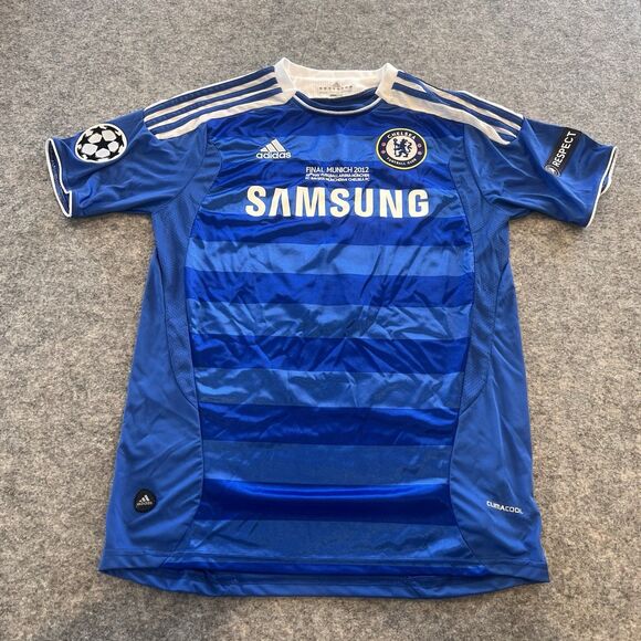 adidas Other - 2012 Adidas Adult Medium Blue Chelsea #11 Didier Drogba Soccer Football Jersey
